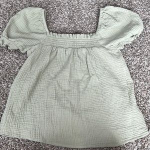 Waffle knit j crew top